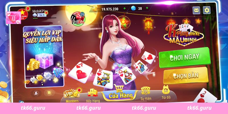 Cách sắp xếp chi game mậu binh online Tk66