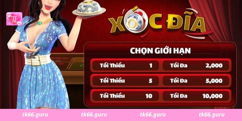 Game Xóc Đĩa Đổi Thưởng Tk66